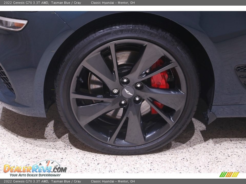 2022 Genesis G70 3.3T AWD Wheel Photo #22
