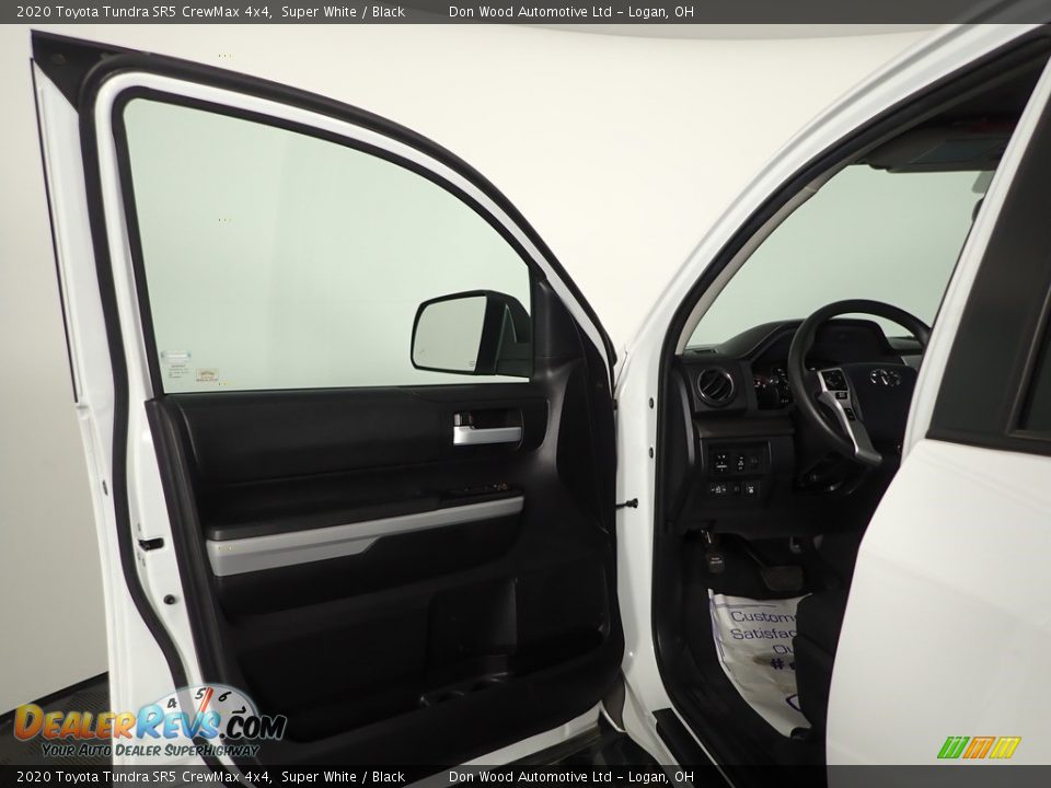 2020 Toyota Tundra SR5 CrewMax 4x4 Super White / Black Photo #10