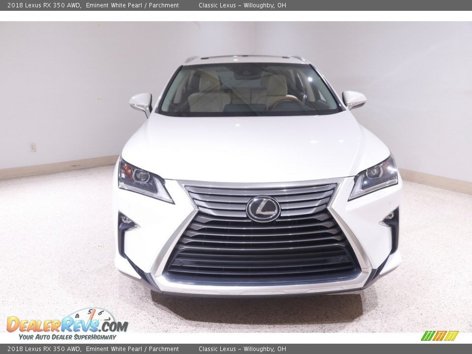 2018 Lexus RX 350 AWD Eminent White Pearl / Parchment Photo #2