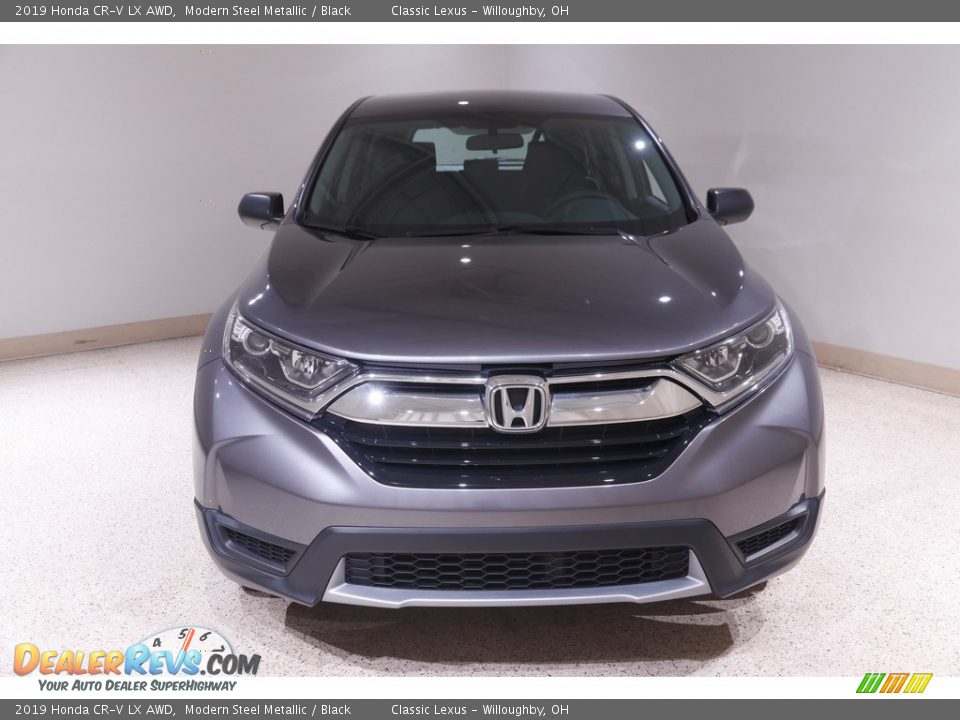 2019 Honda CR-V LX AWD Modern Steel Metallic / Black Photo #2