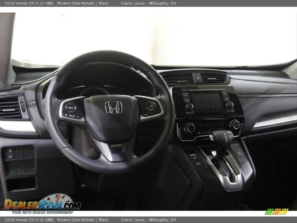 2019 Honda CR-V LX AWD Modern Steel Metallic / Black Photo #6