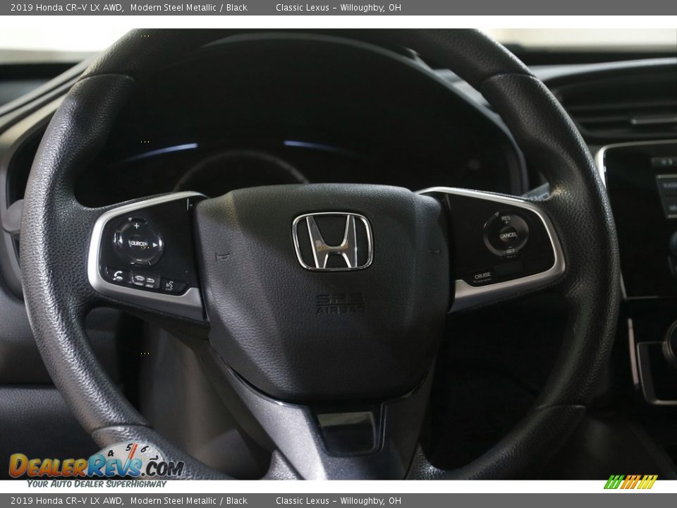 2019 Honda CR-V LX AWD Modern Steel Metallic / Black Photo #7