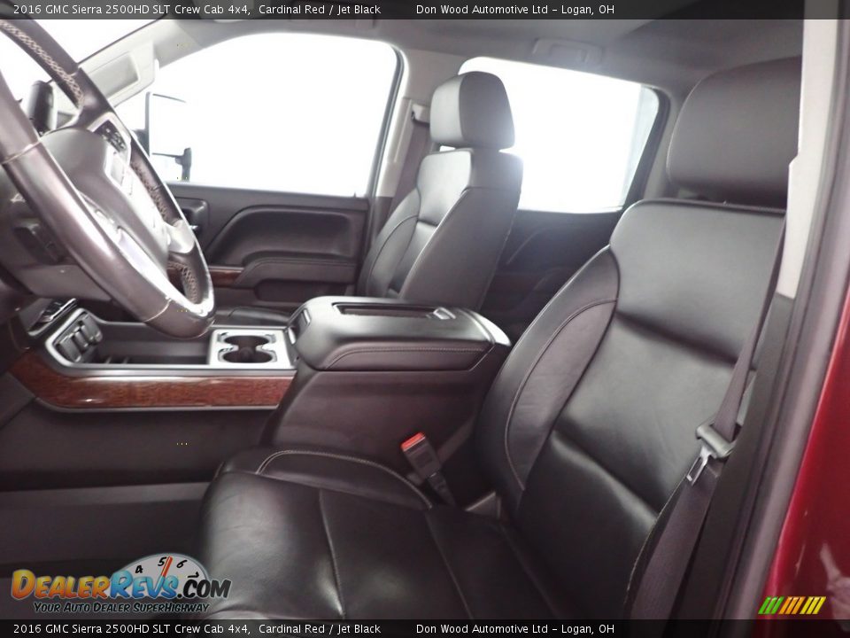 Front Seat of 2016 GMC Sierra 2500HD SLT Crew Cab 4x4 Photo #14