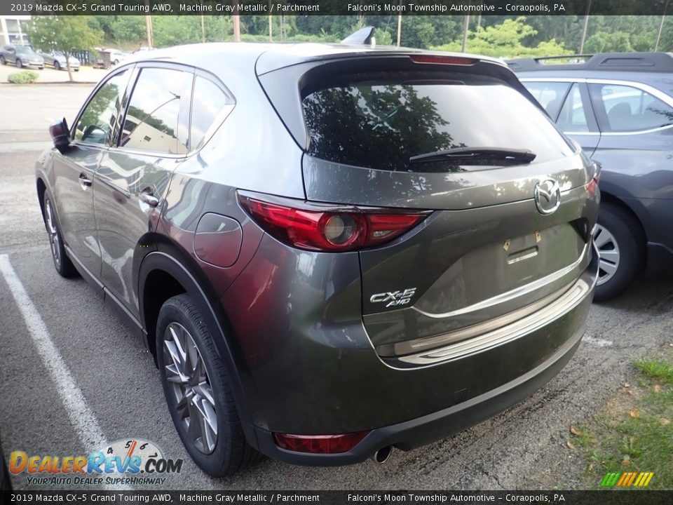 2019 Mazda CX-5 Grand Touring AWD Machine Gray Metallic / Parchment Photo #2