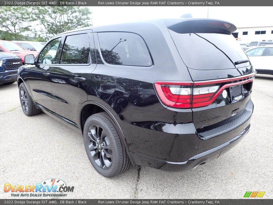 2022 Dodge Durango SXT AWD DB Black / Black Photo #3