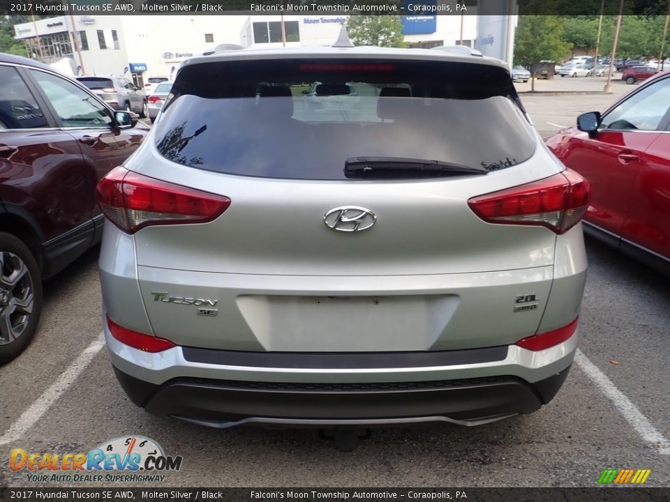 2017 Hyundai Tucson SE AWD Molten Silver / Black Photo #2