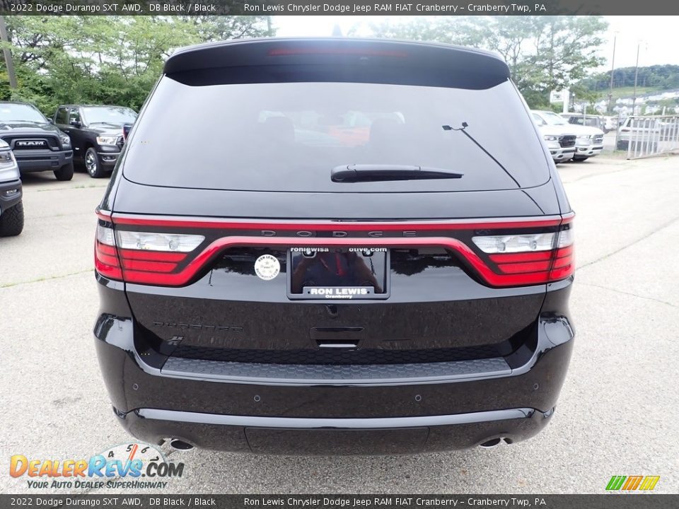 2022 Dodge Durango SXT AWD DB Black / Black Photo #4