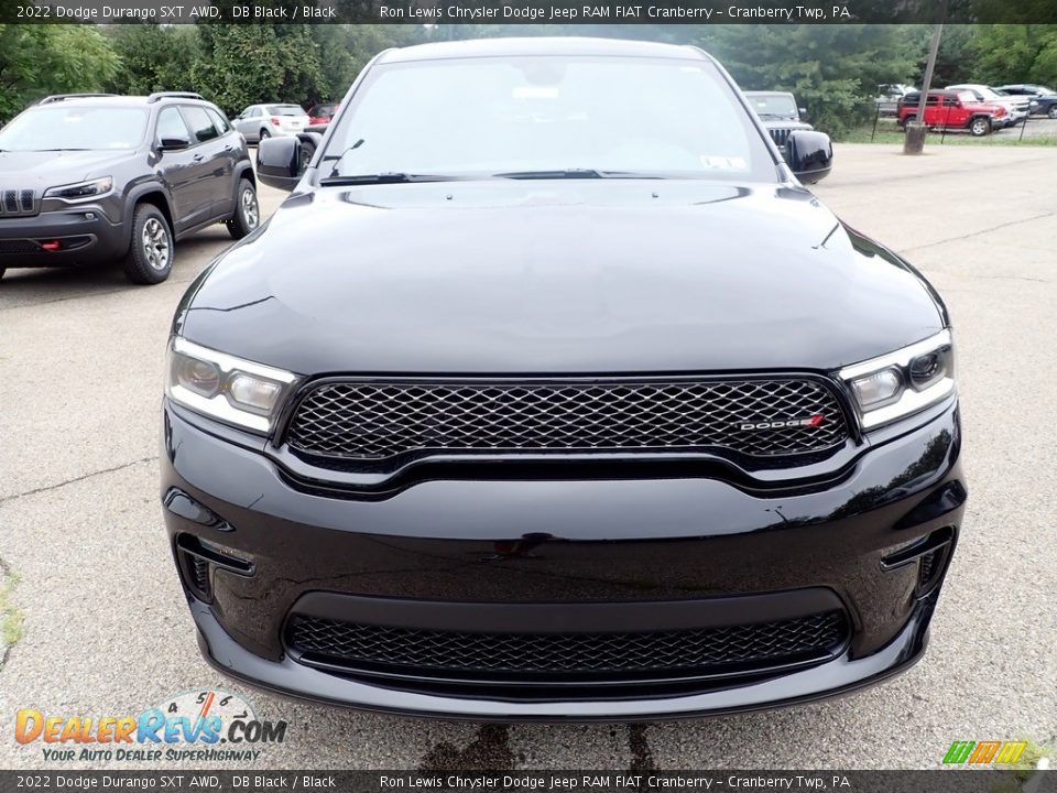 2022 Dodge Durango SXT AWD DB Black / Black Photo #8