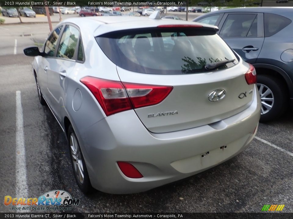 2013 Hyundai Elantra GT Silver / Black Photo #2