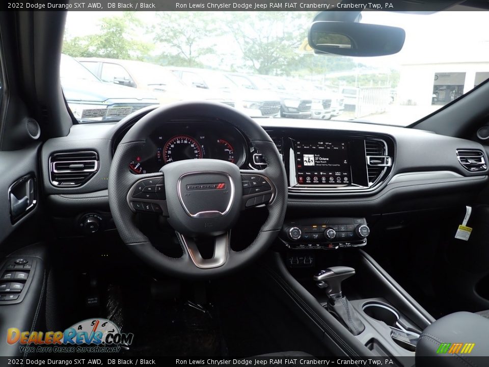 Dashboard of 2022 Dodge Durango SXT AWD Photo #14