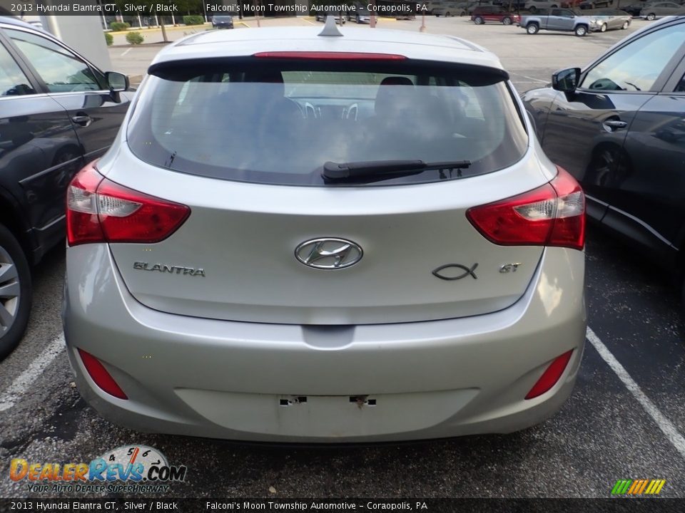 2013 Hyundai Elantra GT Silver / Black Photo #3