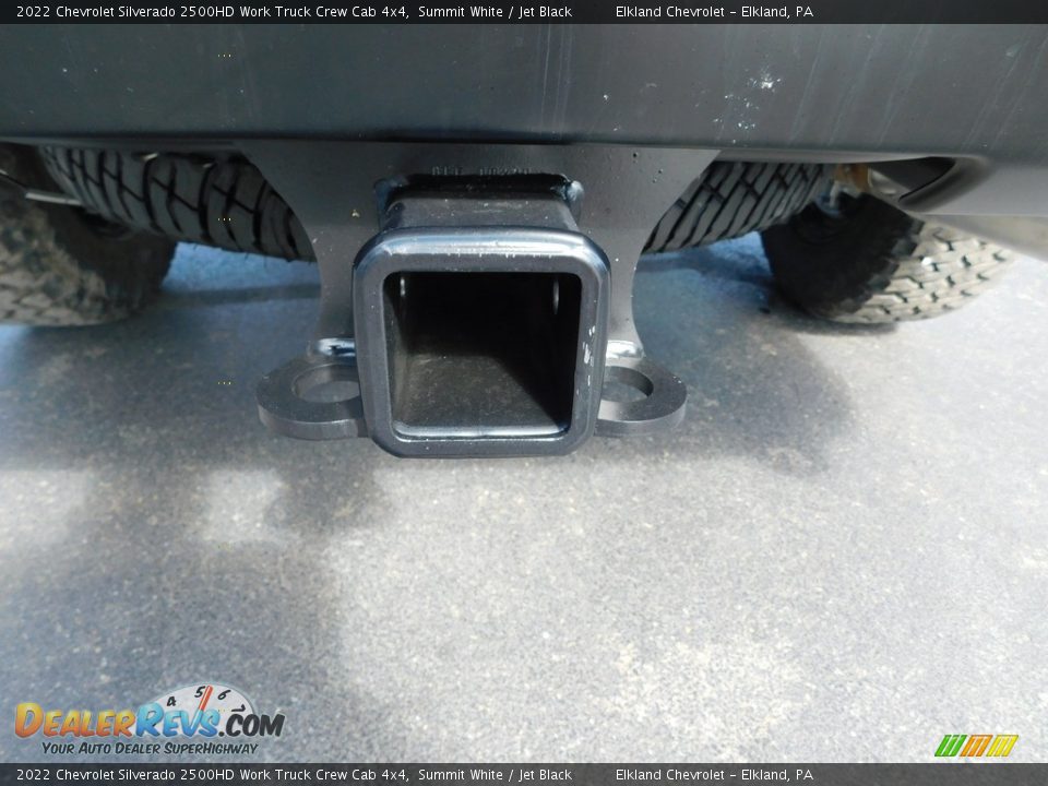 2022 Chevrolet Silverado 2500HD Work Truck Crew Cab 4x4 Summit White / Jet Black Photo #12