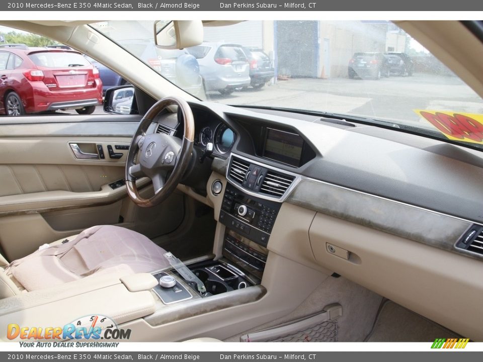 2010 Mercedes-Benz E 350 4Matic Sedan Black / Almond Beige Photo #15