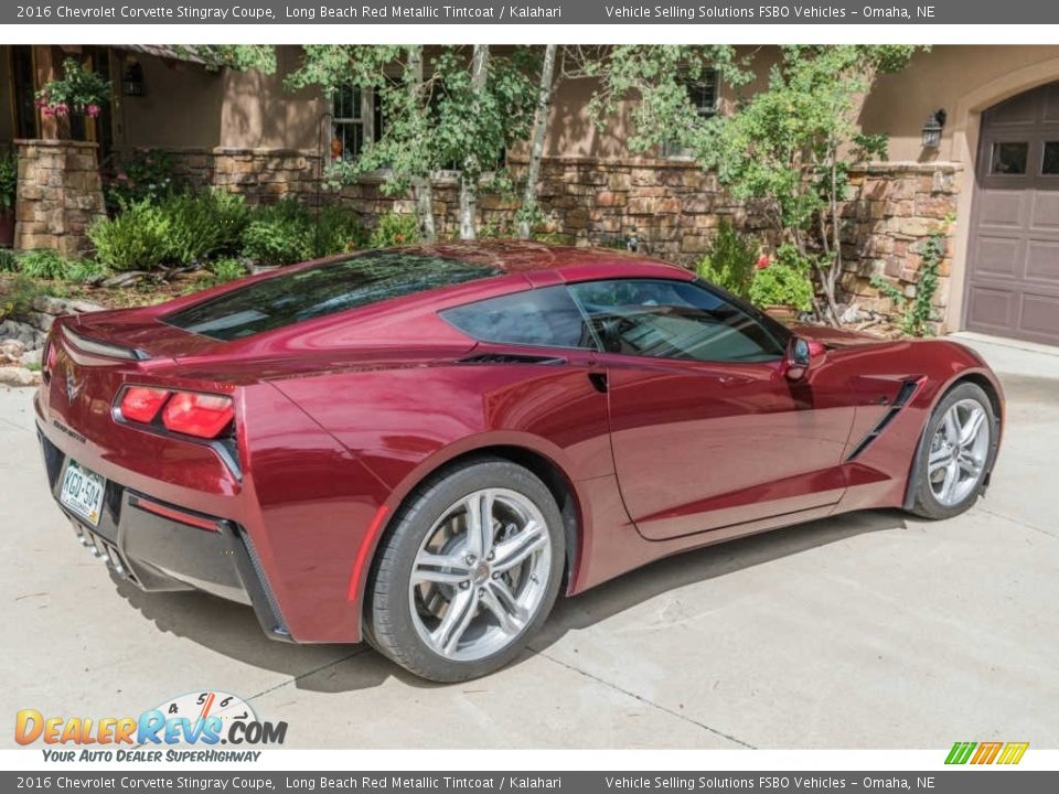 2016 Chevrolet Corvette Stingray Coupe Long Beach Red Metallic Tintcoat / Kalahari Photo #3