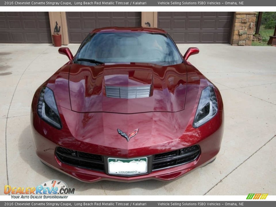 2016 Chevrolet Corvette Stingray Coupe Long Beach Red Metallic Tintcoat / Kalahari Photo #4