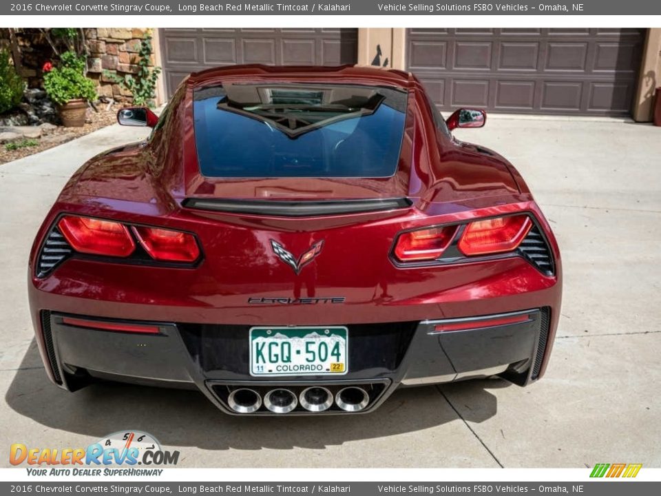 2016 Chevrolet Corvette Stingray Coupe Long Beach Red Metallic Tintcoat / Kalahari Photo #5