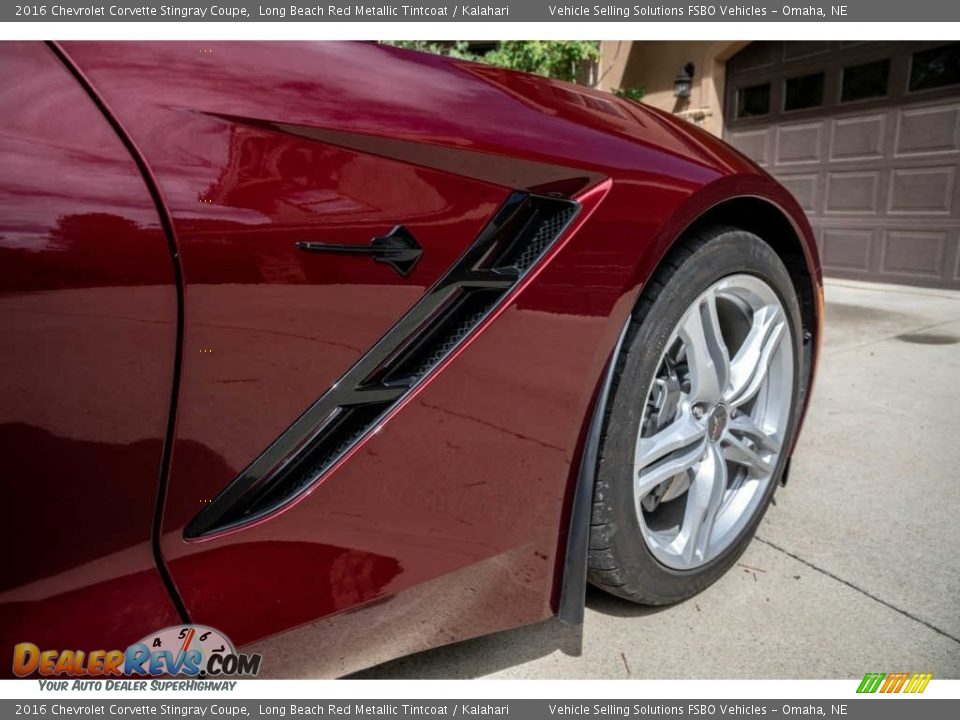 2016 Chevrolet Corvette Stingray Coupe Long Beach Red Metallic Tintcoat / Kalahari Photo #7