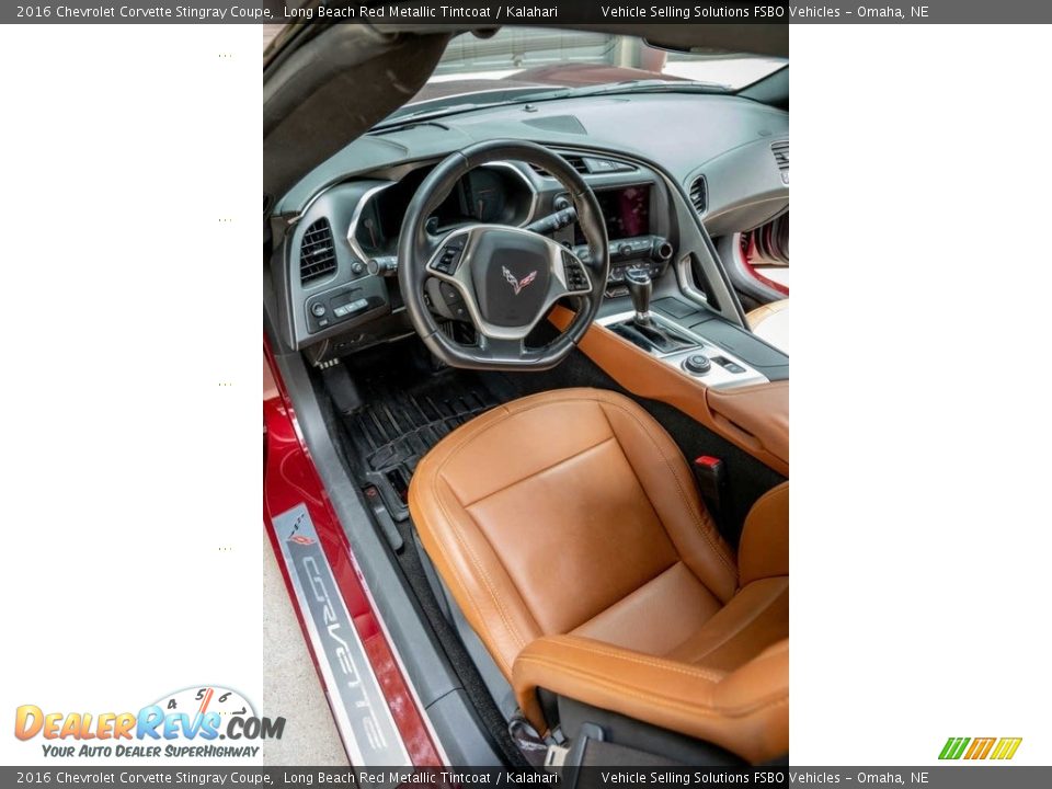 2016 Chevrolet Corvette Stingray Coupe Long Beach Red Metallic Tintcoat / Kalahari Photo #8