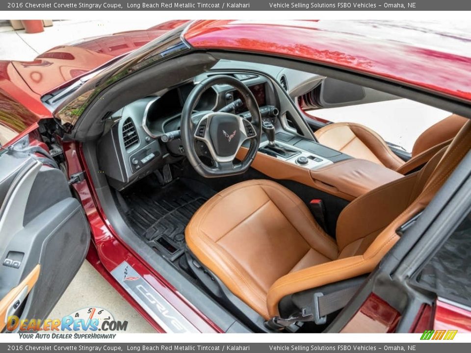 Kalahari Interior - 2016 Chevrolet Corvette Stingray Coupe Photo #9