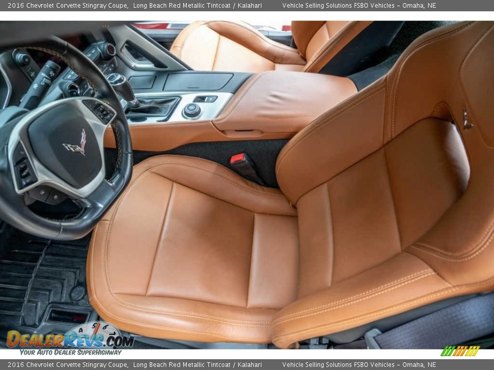Front Seat of 2016 Chevrolet Corvette Stingray Coupe Photo #10