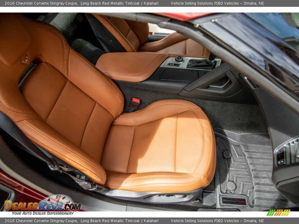 Front Seat of 2016 Chevrolet Corvette Stingray Coupe Photo #17