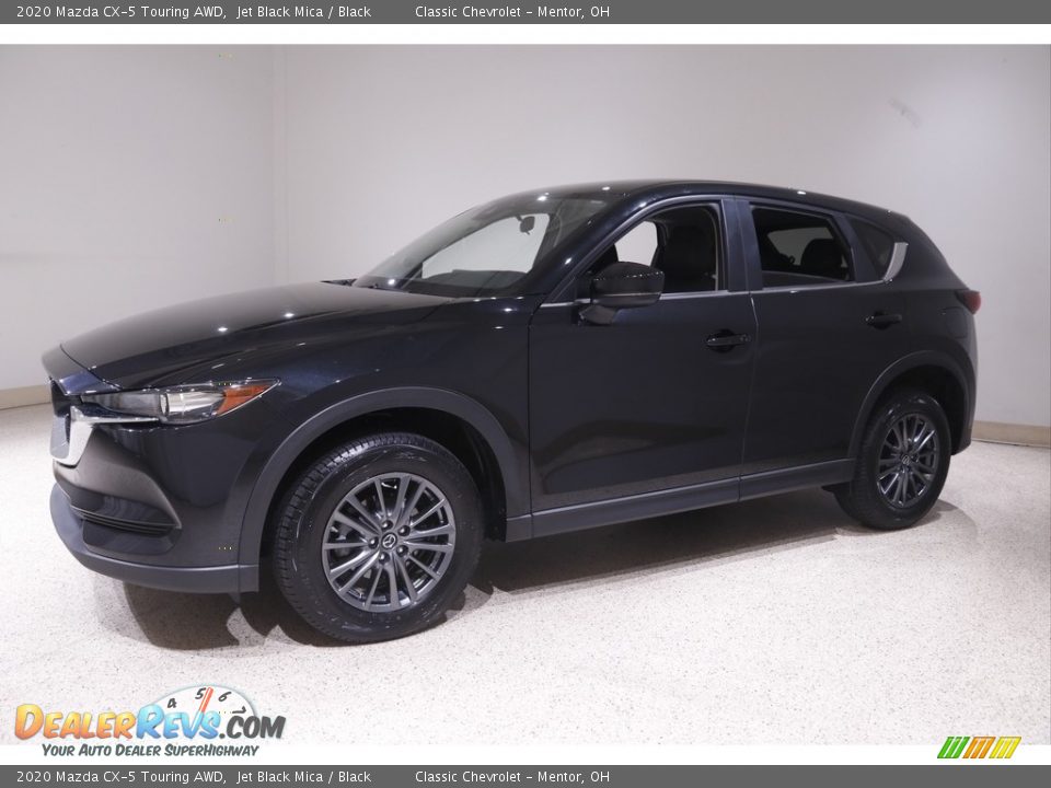 2020 Mazda CX-5 Touring AWD Jet Black Mica / Black Photo #3