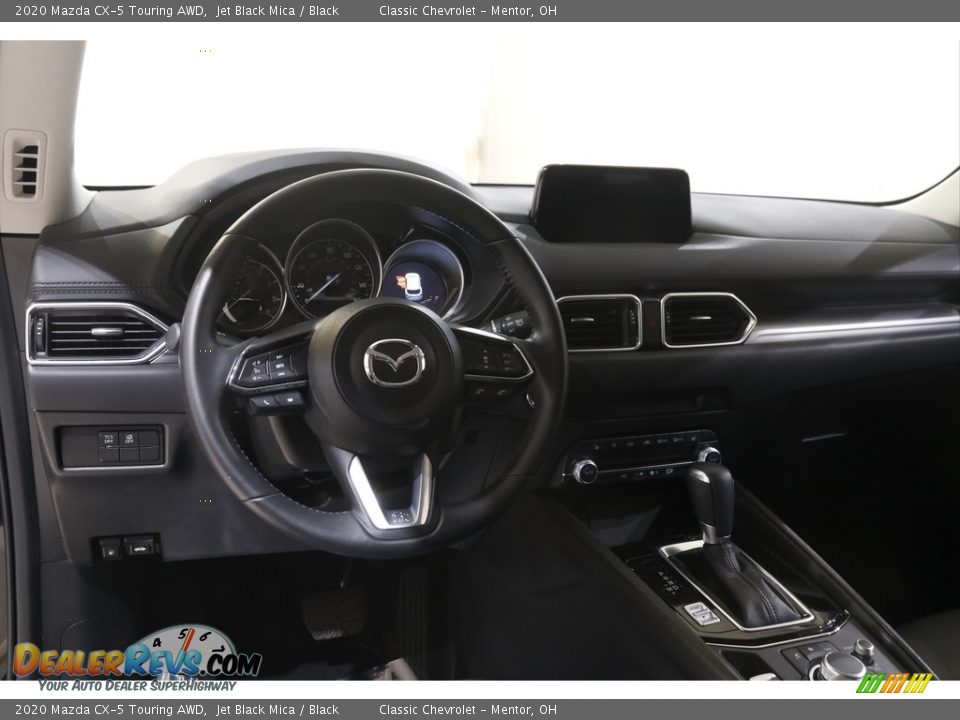2020 Mazda CX-5 Touring AWD Jet Black Mica / Black Photo #6