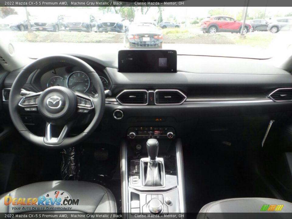 2022 Mazda CX-5 S Premium AWD Machine Gray Metallic / Black Photo #3