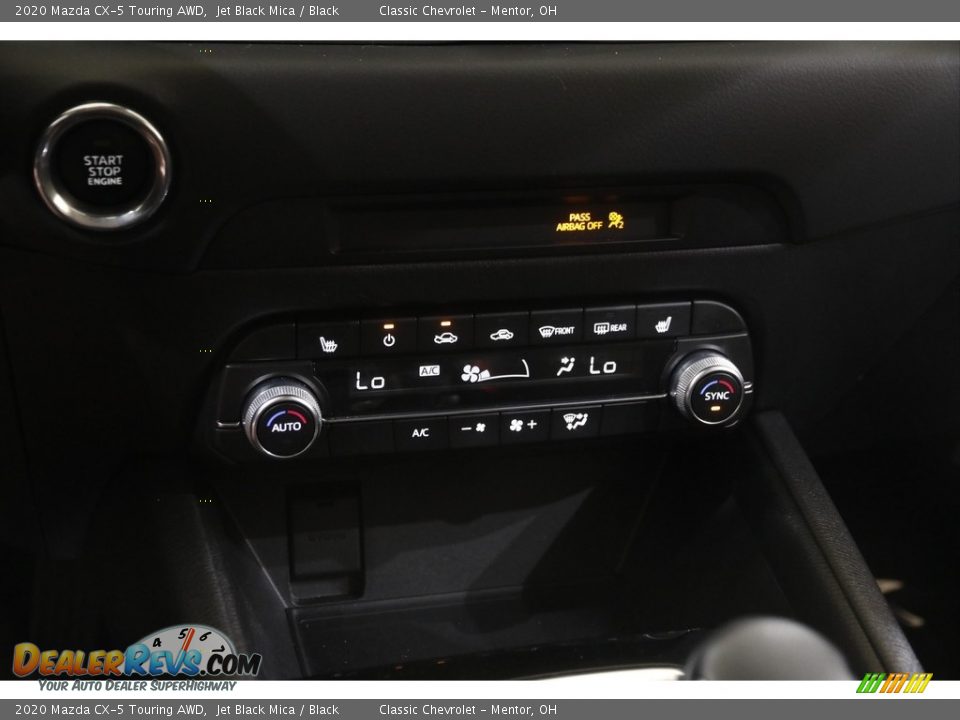 2020 Mazda CX-5 Touring AWD Jet Black Mica / Black Photo #13