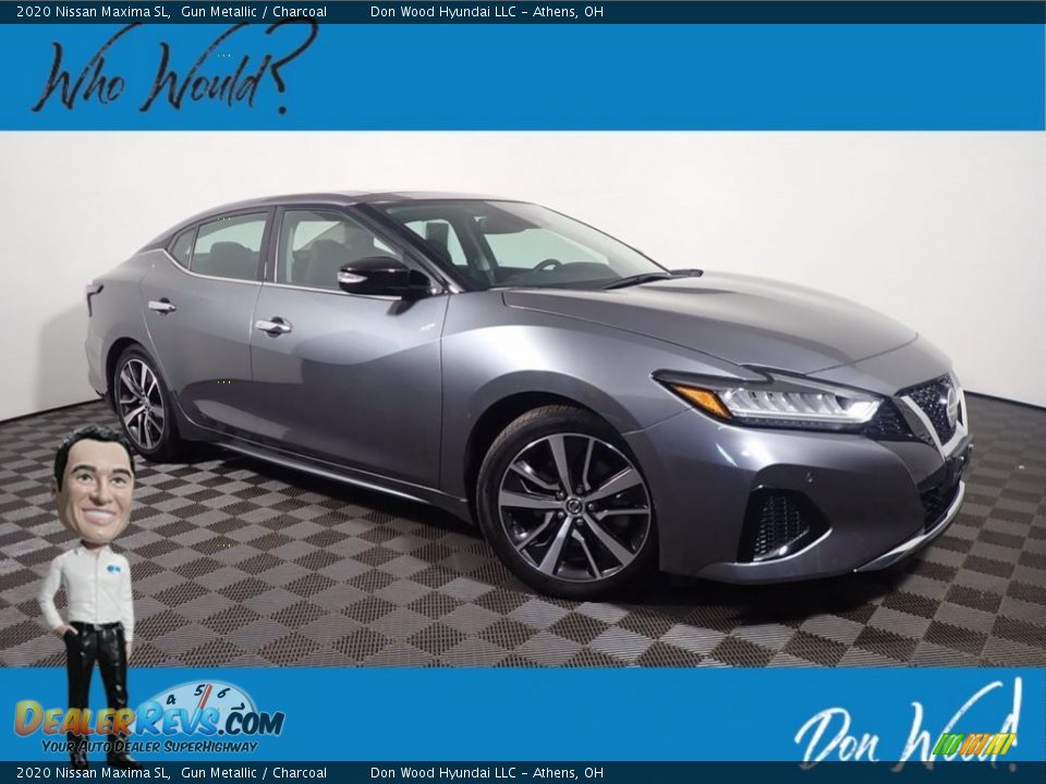 2020 Nissan Maxima SL Gun Metallic / Charcoal Photo #1