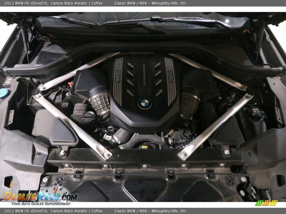 2021 BMW X6 xDrive50i 4.4 Liter M TwinPower Turbocharged DOHC 32-Valve V8 Engine Photo #24