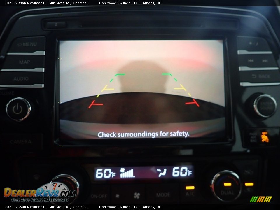 2020 Nissan Maxima SL Gun Metallic / Charcoal Photo #5