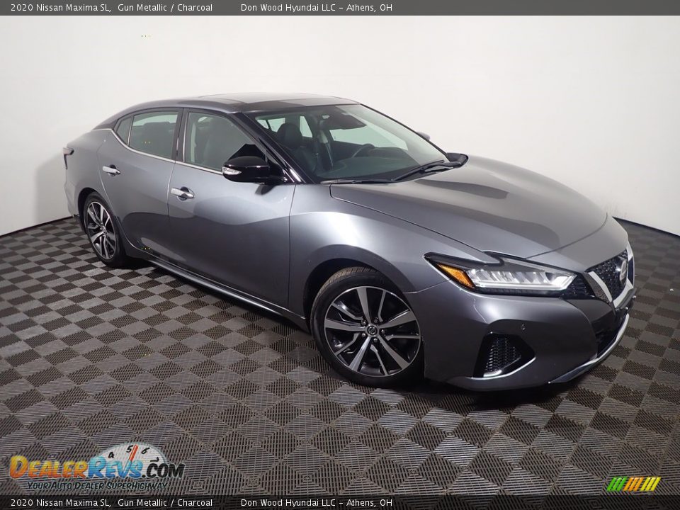 2020 Nissan Maxima SL Gun Metallic / Charcoal Photo #6