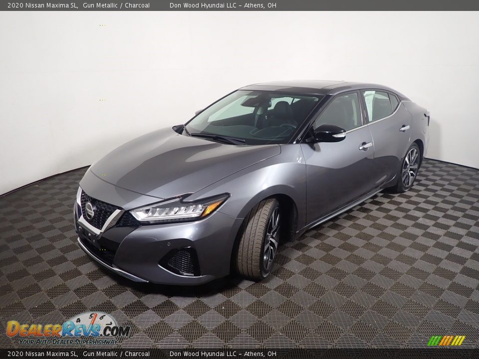 2020 Nissan Maxima SL Gun Metallic / Charcoal Photo #12
