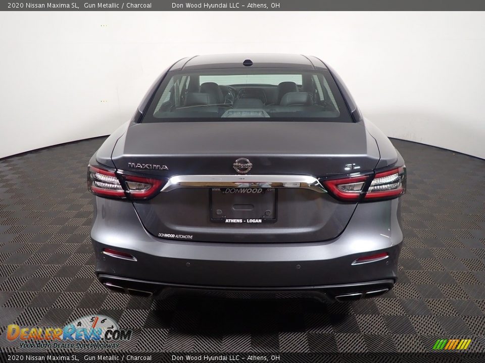 2020 Nissan Maxima SL Gun Metallic / Charcoal Photo #16