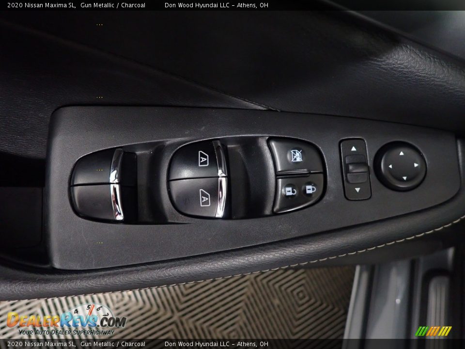 2020 Nissan Maxima SL Gun Metallic / Charcoal Photo #24