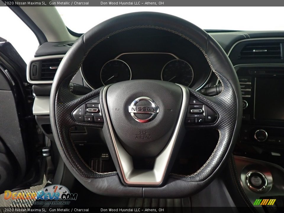 2020 Nissan Maxima SL Gun Metallic / Charcoal Photo #30