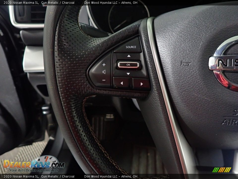 2020 Nissan Maxima SL Gun Metallic / Charcoal Photo #32