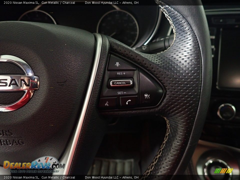 2020 Nissan Maxima SL Gun Metallic / Charcoal Photo #33