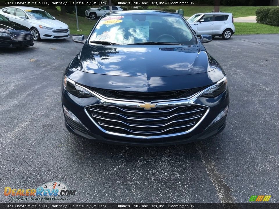 2021 Chevrolet Malibu LT Northsky Blue Metallic / Jet Black Photo #3