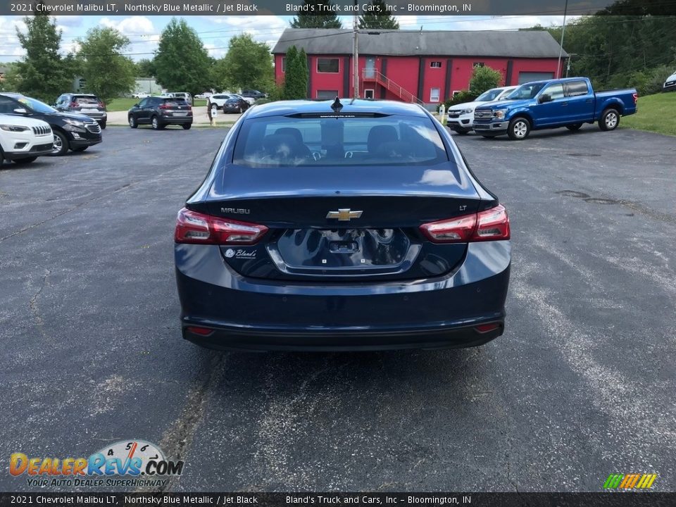 2021 Chevrolet Malibu LT Northsky Blue Metallic / Jet Black Photo #7