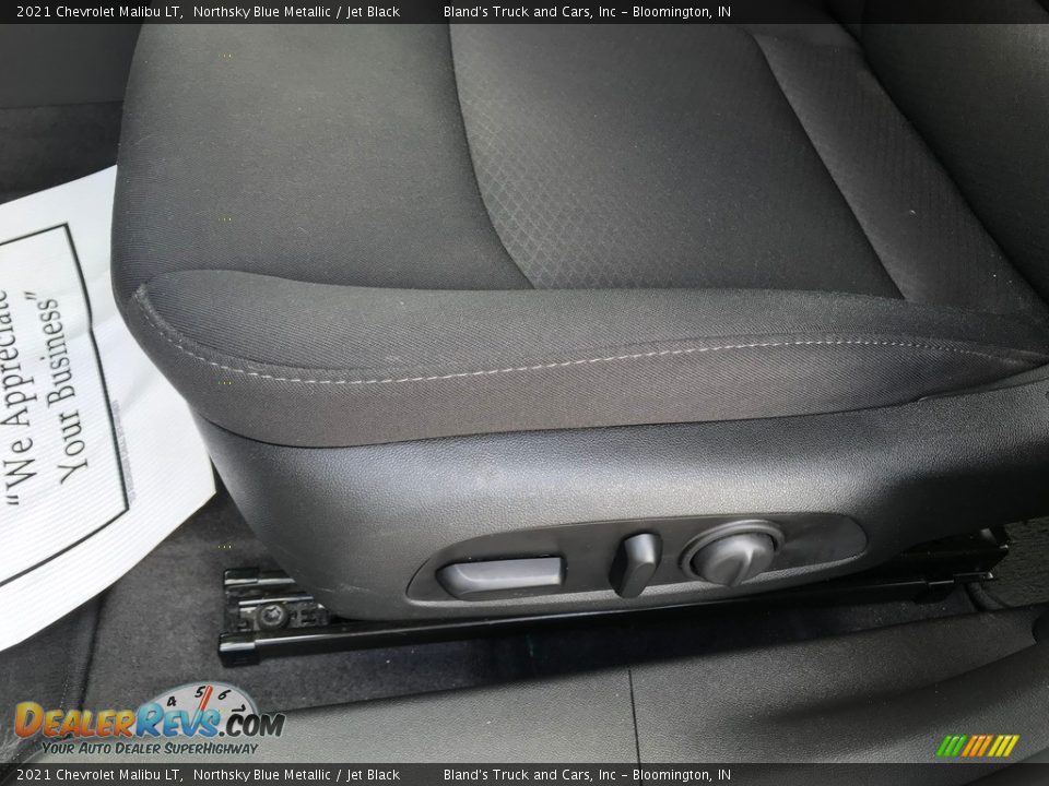 2021 Chevrolet Malibu LT Northsky Blue Metallic / Jet Black Photo #11