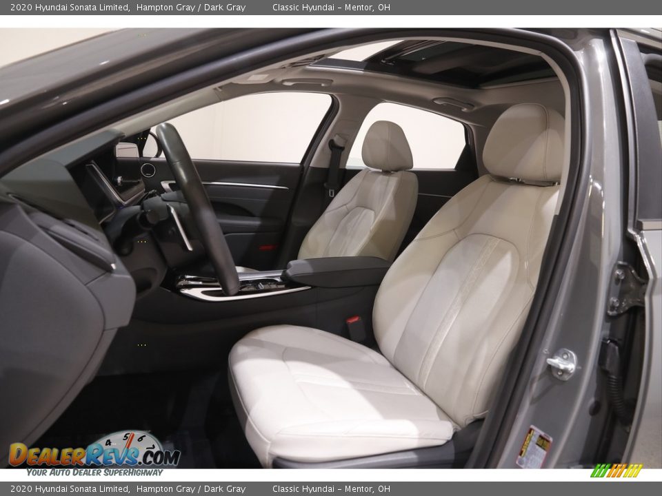 2020 Hyundai Sonata Limited Hampton Gray / Dark Gray Photo #5