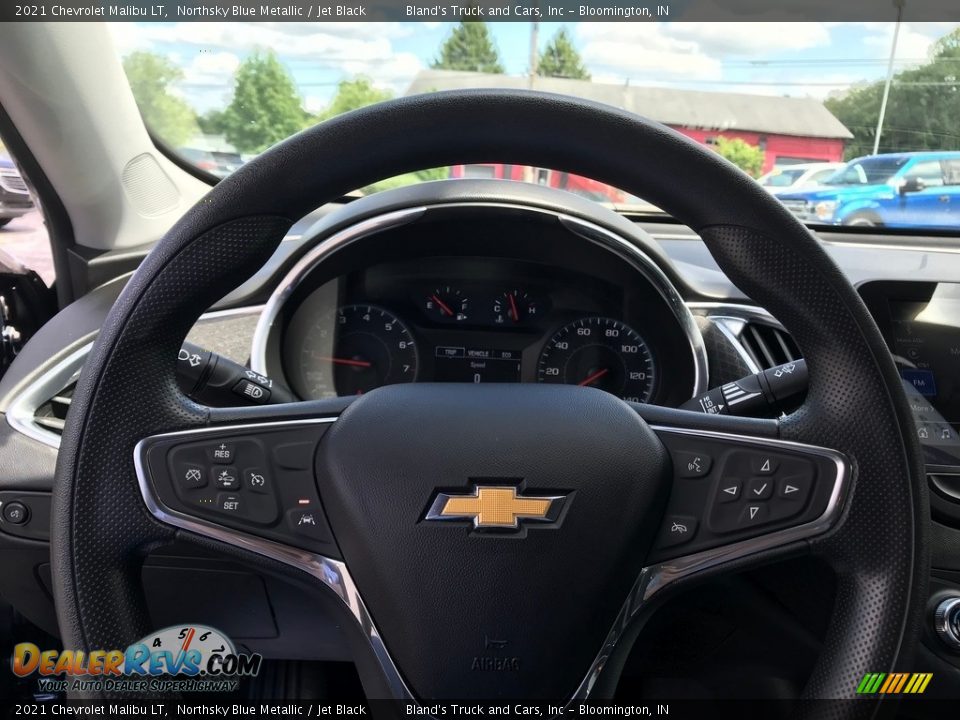 2021 Chevrolet Malibu LT Northsky Blue Metallic / Jet Black Photo #18