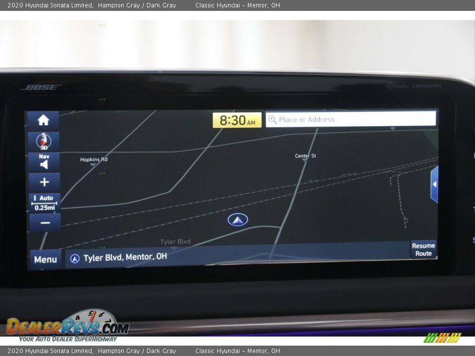 2020 Hyundai Sonata Limited Hampton Gray / Dark Gray Photo #12