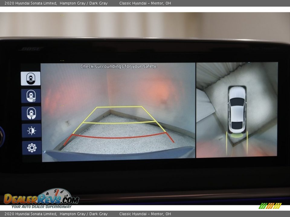 2020 Hyundai Sonata Limited Hampton Gray / Dark Gray Photo #13
