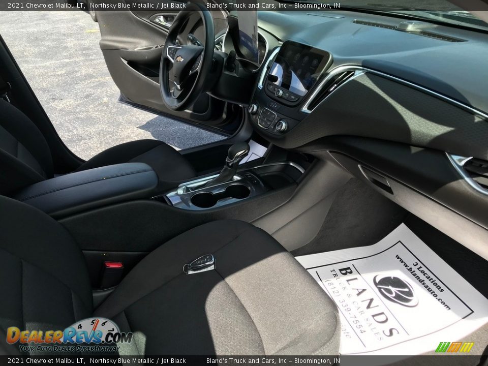 2021 Chevrolet Malibu LT Northsky Blue Metallic / Jet Black Photo #34