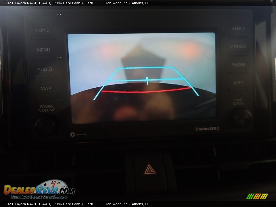 2021 Toyota RAV4 LE AWD Ruby Flare Pearl / Black Photo #2
