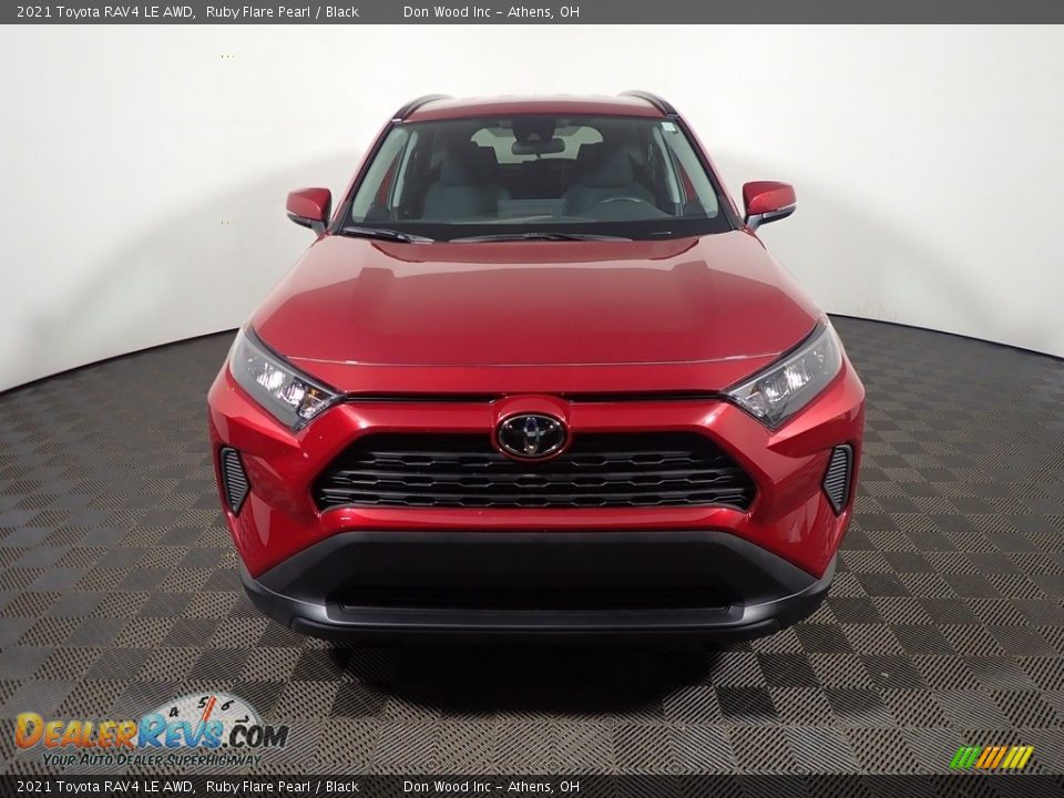 2021 Toyota RAV4 LE AWD Ruby Flare Pearl / Black Photo #5