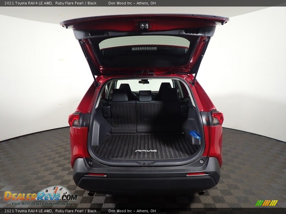 2021 Toyota RAV4 LE AWD Ruby Flare Pearl / Black Photo #14